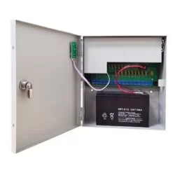 UltraTech 0E-122017SLA CCTV Power Supply 12VDC 20A 16 + 1CH With Optional SLA Battery Backup