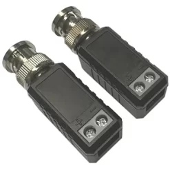 UltraTech 0E-VBMINIMP Miniature MP Video Balun, Screw Terminal To BNC, Pair