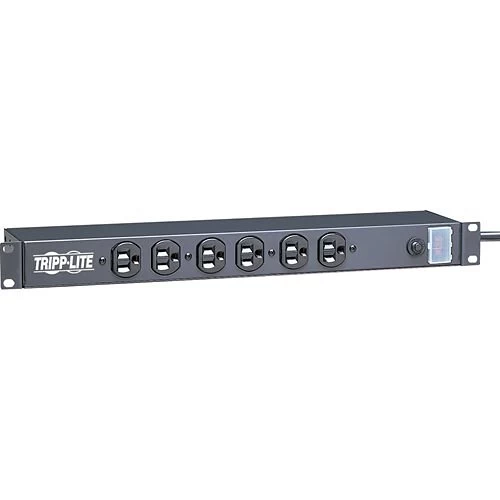 Tripp Lite DRS-1215 Surge Protector 14-Outlet Economy Network Server Surge Protector, 1U Rack-Mount, 15 (4.57 M)Cord, 3000 Jouless