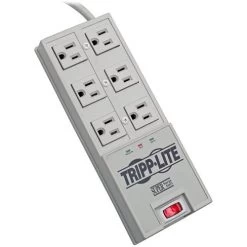 Tripp Lite TR-6 Protect It! 6-Outlet Super Surge Alert Protector, ‘ (1.83 M)Cord, 2420 Jouless