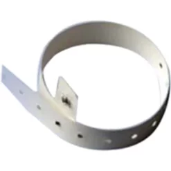 Securitas 801A2701 RoamAlert Vinyl Resident Strap With Snap, 12″ Length, 10-Pack, Gray