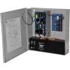 Altronix AL600ULPD8 Power Supply Charger, Fused Outputs, 12/24VDC At 6A, BC300 Enclosure