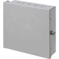 Arlington EB1212 Heavy-Duty Non-Metallic Enclosure Box, 12 12 4″, NEMA3R, Gray