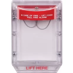 STI 1200 Stopper II Without Horn Flush Mount, Fire Label