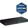 TRENDnet TPE-TG240G 24-Port Gigabit PoE Switch, 48Gbps