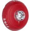 System Sensor SCRL Selectacble Multi-Candela Strobe, Ceiling Mt, Red, 12/24Vdc