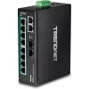 TRENDnet TI-PG102 10-Port Industrial Gigabit PoE+ DIN-Rail Switch, 20Gbps