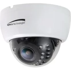 Speco HLED33DT 2MP HD-TVI Indoor Dome Camera, 2.8-12mm Varifocal Lens, White