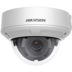 Hikvision ECI-D64Z2 Value Express Series 4MP Outdoor EXIR Dome IP Camera, 2.8-12mm Varifocal Lens, White