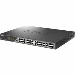 D-Link DSS-200G-28MPP 28-Port 10/100/1000 PoE Gigabit Ethernet Surveillance Switch