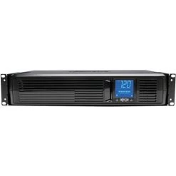 Tripp Lite SMART1500LCD SmartPro LCD 120V 1500VA 900W Line-Interactive UPS, AVR, 2U Rack/tower, LCD, USB, DB9 Serial, Outlets