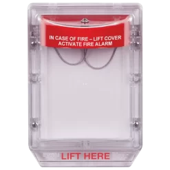 Safety Technology International, Inc. STI-1100 Stopper II With Horn, Flush Mount, Protective Polycarbonate Cover