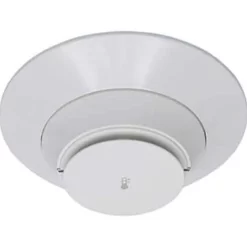 Silent Knight SK-HEAT-W Addressable 2-Wire Fixed Heat Detector, Includes Base, White