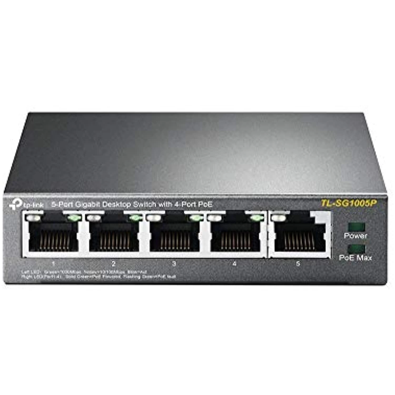 TP-Link TL-SG1005P 5-Port Gigabit Desktop Switch With 4-Port PoE