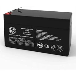 UltraTech IM-1213 12V, 1.3Ah SLA Battery, F1 Terminal