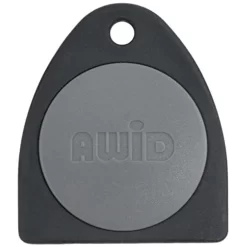 Awid KT-AWID Proximity/LF Key Tag (Key Fob), Dark Gray – 100 Fobs Per Package – (Pre-Programmed)
