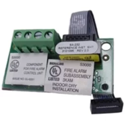 Edwards Signaling SA-232 RS-232 Serial Port For Connection To Printers And Computers, Mounts In Intelligent Fire Alarm System Cabinet