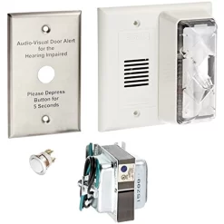 Edwards Signaling Hotel Room Annunciator Kit, Clear, 24VDC, 0.125A; 24VAC 50/60Hz, 0.175A