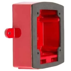 System Sensor SA-WBB SpectrAlert Advance Wall-Mount Outdoor Back Box, Red
