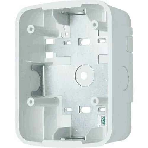 System Sensor SBBSPWL L-Series Wall Surface Mount Back Box, Speakers And Speaker Strobes, White