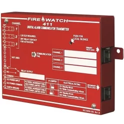 Fire-Lite 411UD Fire-Watch Slave Digital Alarm Communicator, Monitoring Channels