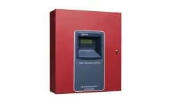 Fire-Lite MS-5UD-3 5-Zone, 24V Fire Alarm Control Panel With Back Box And FLPS-3 Power Supply, 120VAC, 60Hz, 1.0A