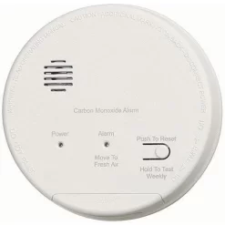 Gentex CO1209F 120VAC 9VDC Single, Multiple Station Carbon Monoxide Alarm, Form A/C Relay