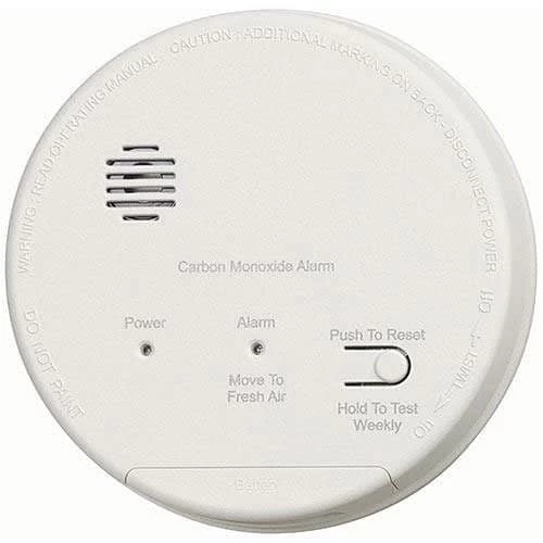 Gentex CO1209F 120VAC 9VDC Single, Multiple Station Carbon Monoxide Alarm, Form A/C Relay