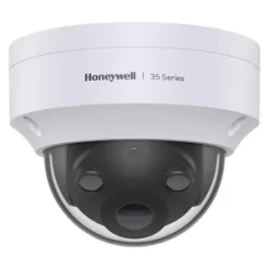 Honeywell HC35W43R3 35 Series 3MP IR Rugged WDR Mini Dome Camera, 2.8mm Lens, White