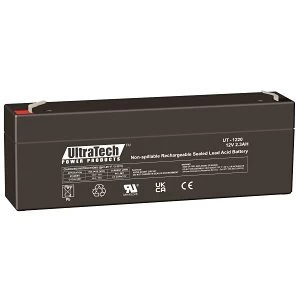 UltraTech IM-1220F1 12V, 2.5Ah SLA Battery, F1 Terminal