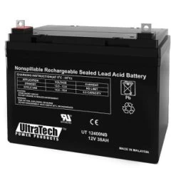 UltraTech IM-12400NB 12V, 40Ah SLA Battery, NB Terminal