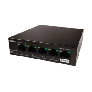 Luxul SW-100-04P 4-Port Unmanaged PoE+ Switch, 58W