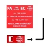 Space Age ELOCK-FA, E-Series Fire Circuit Lockout Kit