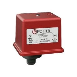 Potter PS40-2 Supervisory Pressure Switch With Two Sets SPDT Contacts