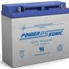 Power-Sonic Genuine PS-12180NB 12V 18 Ah Rechargeable SLA Battery