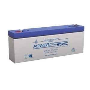 Power Sonic 1200382602 General Purpose Sealed Lead Acid Rechargeable VRLA Battery, 12V, 3.8 Ah