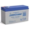 Power Sonic PS-1280F2 PS Series 12V, 8Ah General Purpose Rechargeable SLA Battery, F2 Terminals