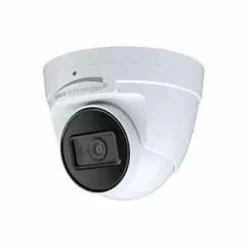 Speco O8VT3 8MP IR Turret IP Camera With Line Crossing And Intrusion Detection, 2.8mm Fixed Lens, White