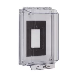 Safety Technology International, Inc. STI-14300NC Universal Stopper Low Profile Housing With Backplate