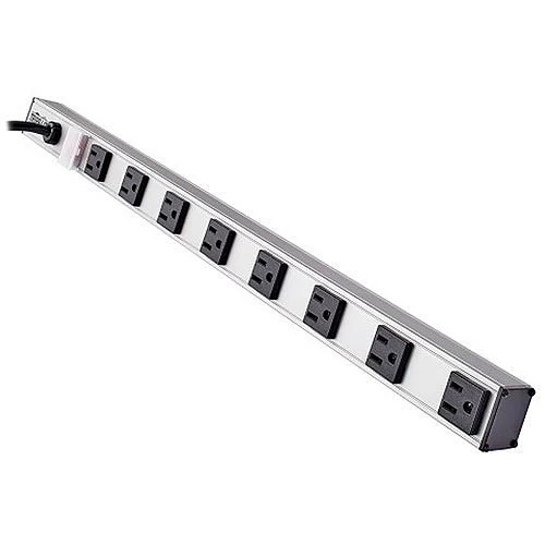 Tripp Lite PS2408 Tripp Lite Power Strip 120V 5-15R Outlet 15′ Cord Vertical Metal 0URM