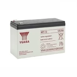 Yuasa NP7-12 TAA 12V 7Ah SLA Battery, TAA Compliant