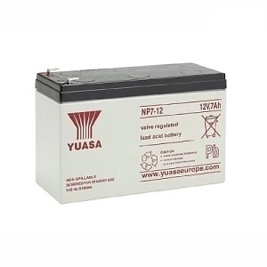 Yuasa NP7-12 TAA 12V 7Ah SLA Battery, TAA Compliant