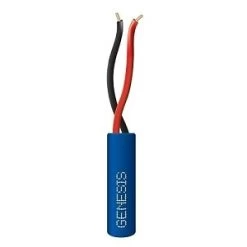 Genesis 21015806 Speed Bag 22/2 Solid Riser Cable, 500′, Blue