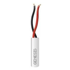 Genesis 21021101 22/2 Stranded Riser Cable, 1000′, Pull Box, White