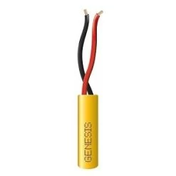 Genesis 21025802 Speed Bag 22/2 Stranded Riser Cable, 500′, Yellow