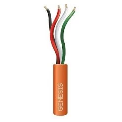 Genesis 21045803 Speed Bag 22/4 Stranded Riser Cable, 500′, Orange (Replaces 11045803)
