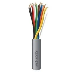 Genesis 21071109 22/8 Stranded Riser Cable, 1000′, Pull Box, Gray (Replaces 11091109)