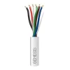 Genesis 31165512 18/6 Stranded Plenum Cable, Unshielded, CL3P, FPLP, CMP, FT6, 500′ (152.4m), REELEX Pull Box, Natural White (Replaces 31166112)