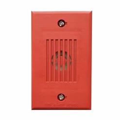 Eaton MIZ-24S-R MIZ Mini Horn, Wall, 24V, Temporal/Continuous, Indoor, Red
