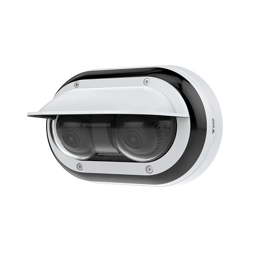 AXIS 02944-001 2x8MP AI Dual-Sensor Panoramic IP Camera, 3.26-8.12mm Lens